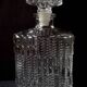 Rectangular whiskey decanter