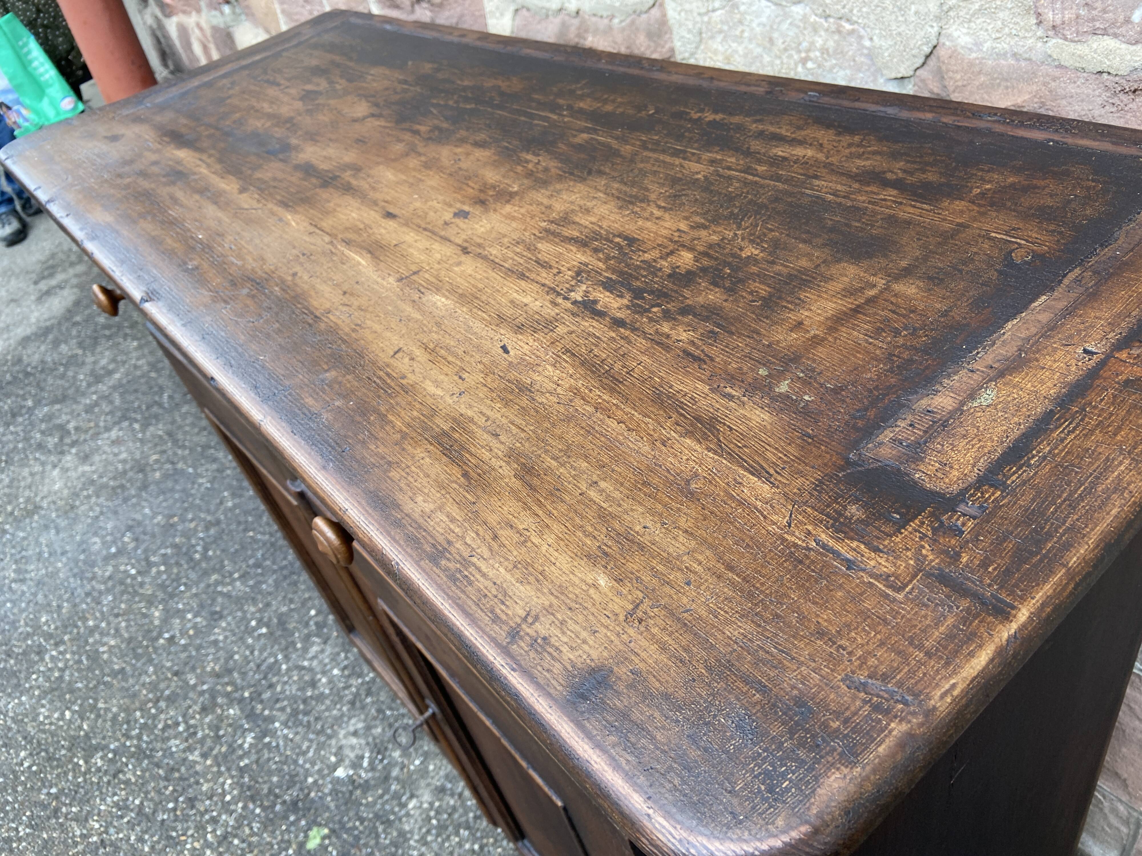 buffet enfilade old country fir bohemian