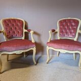 Pair of Louis XV armchairs