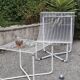 Salon de jardin 2 chauffeuses Habitat vintage et 1 table Table Ikea vintage