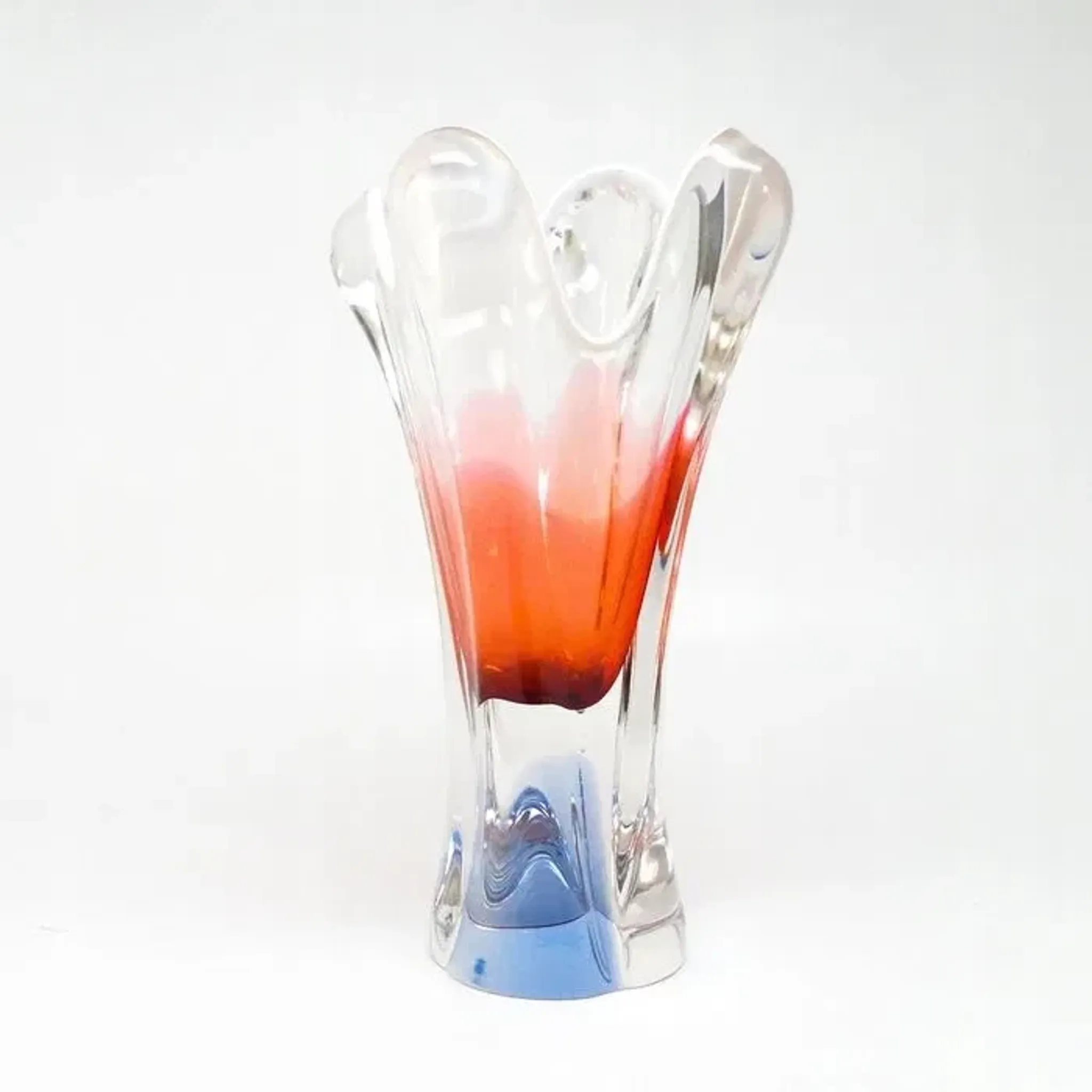 L2F Vase 1960 Huta Chribska Josef Hospodka