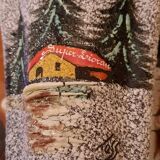 Ceramic vase signed Tess vintage