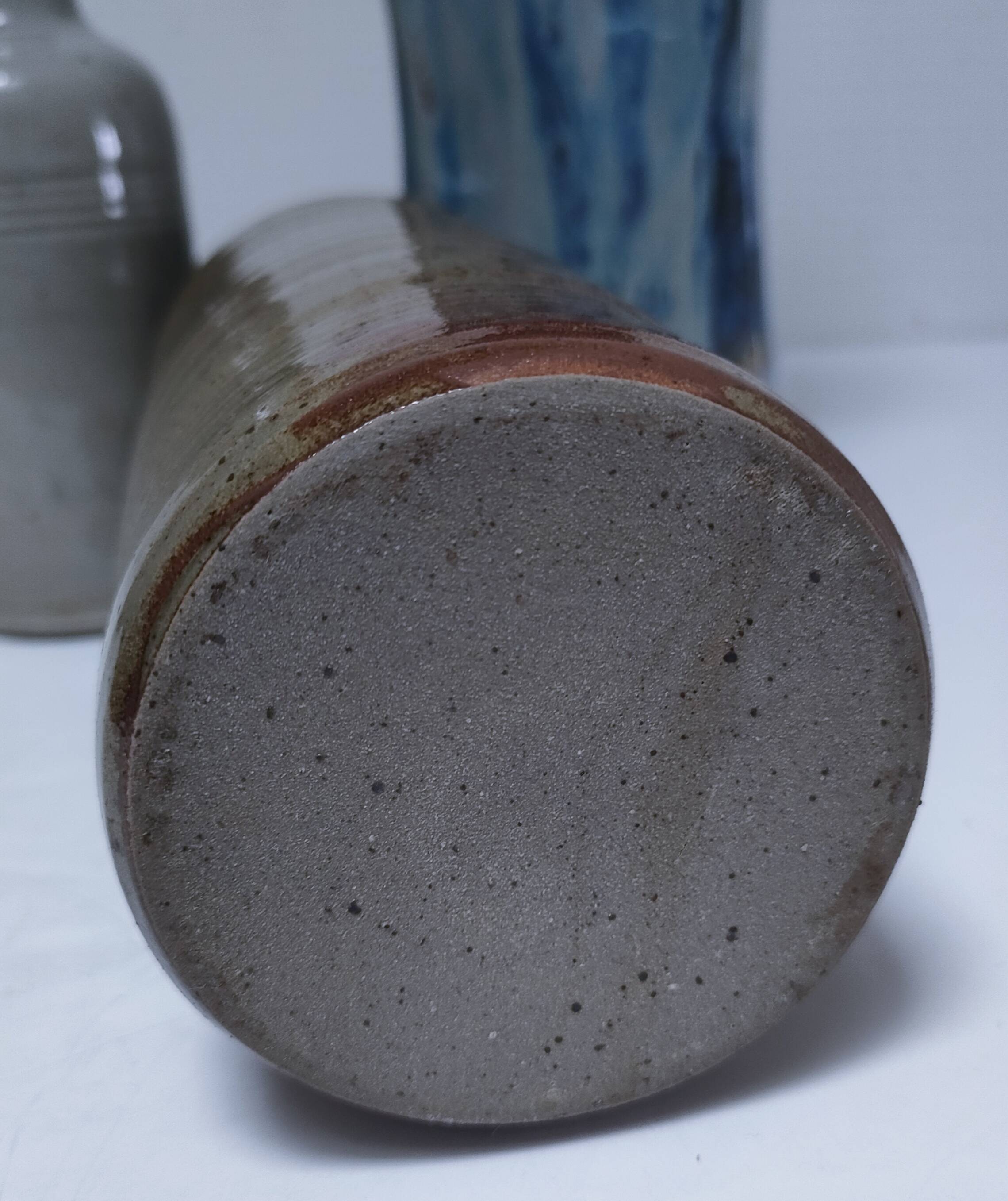 Three vintage soliflore ceramics