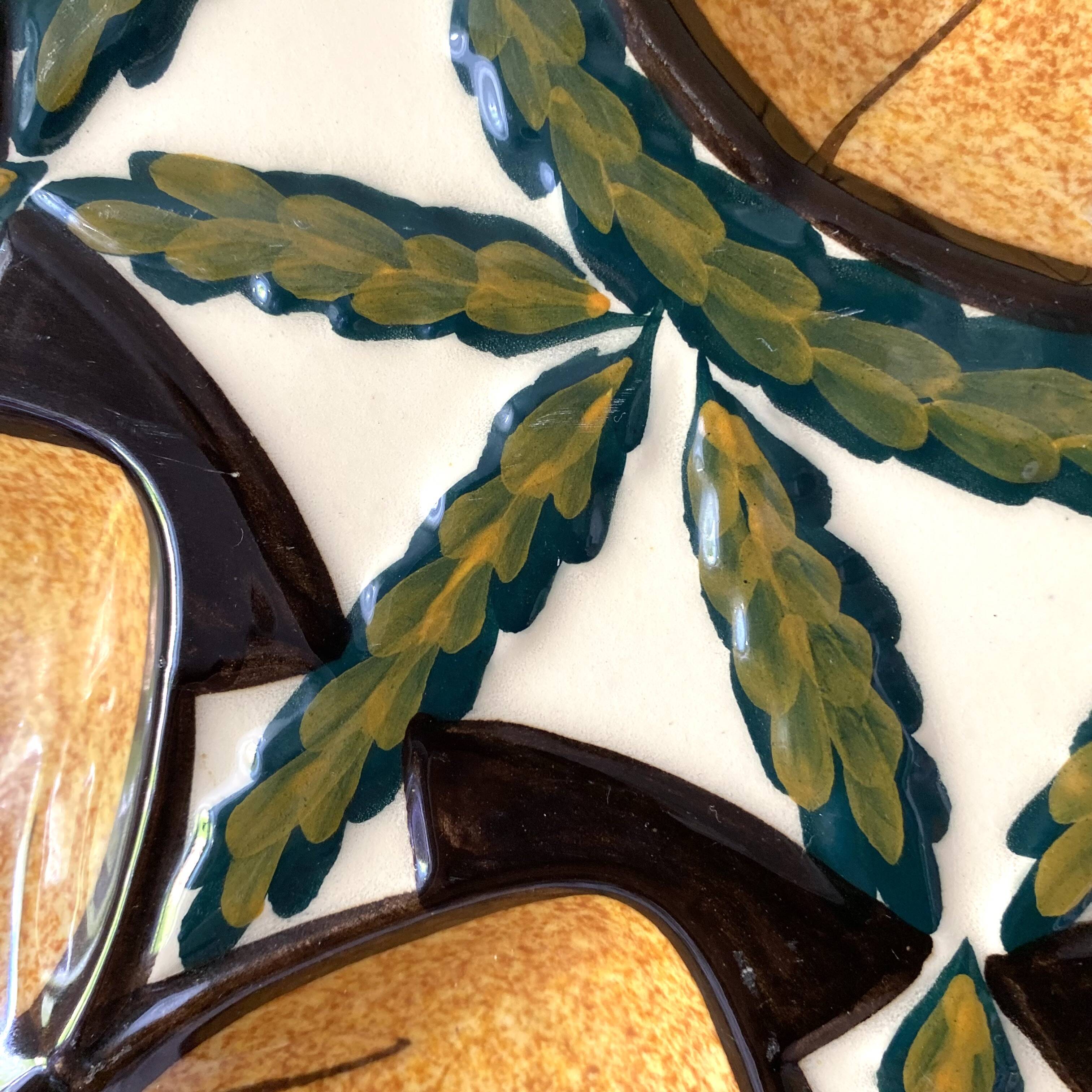 Vintage St Jean de Bretagne oyster dish