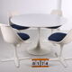 Set of table with 4 chairs designed by Maurice Burke made by Arkana