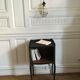 Table de chevet rustique chic
