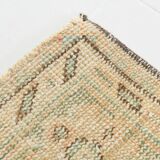 6x9 Peach Orange Turkish Vintage Rug, 192x288Cm