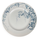 Large round iron earth dish "Pampre" model, JR