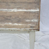 Patinated coffee table