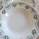 6 deep plates ironstone Nouvelles Galeries Ennegé Paris - Model R