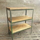 Industrial shelving unit coffeemachine table