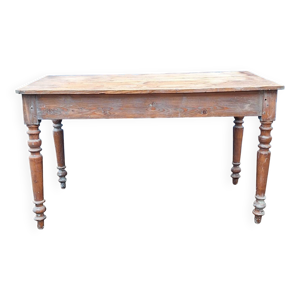 Table de ferme en bois