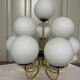 Midcentury chandelier made by Kamenicky Senov, designed by Jaroslav Bejvl 1960s