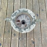 Old cast iron medicis planter vase