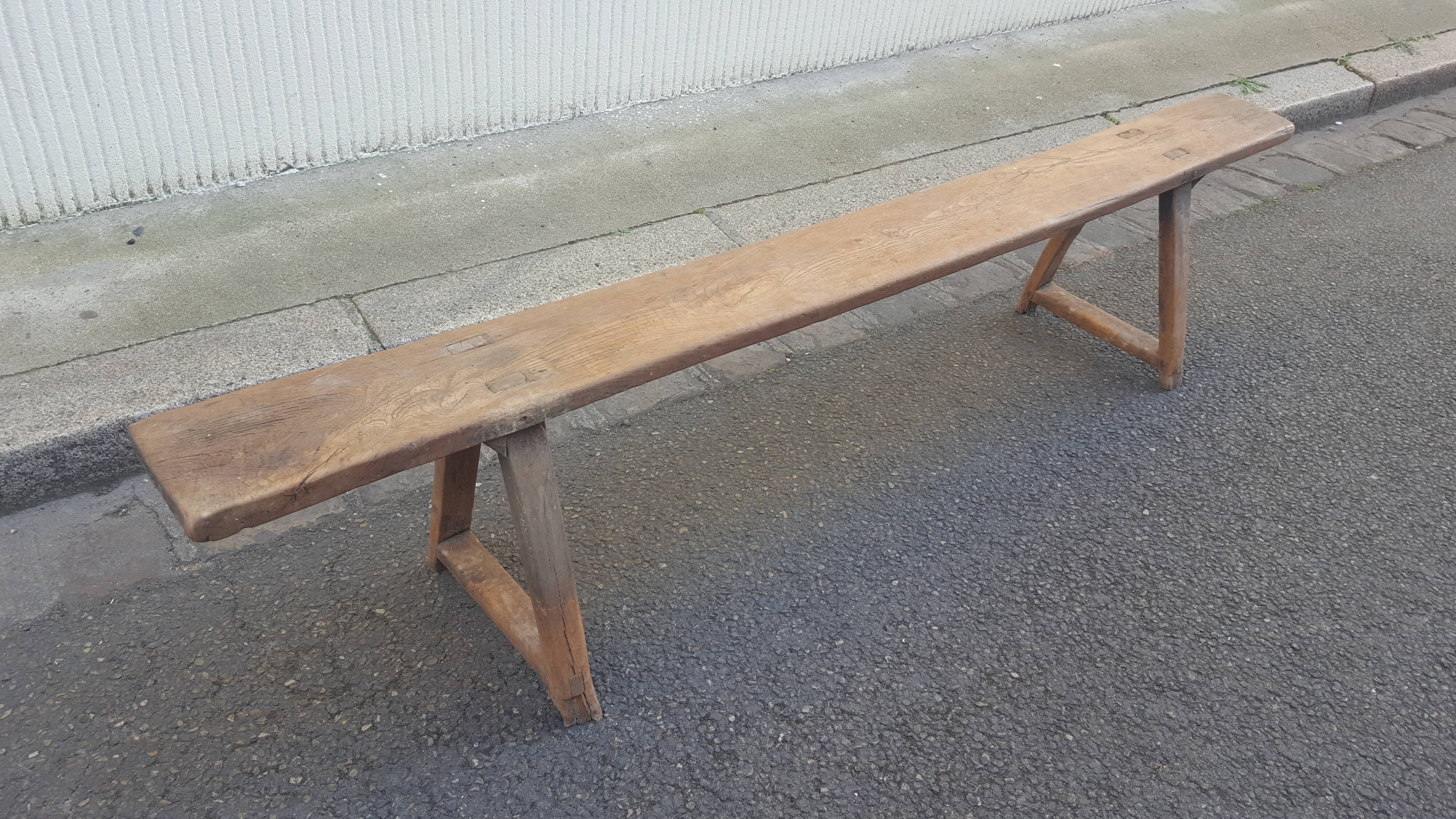 Old farm bench 2m