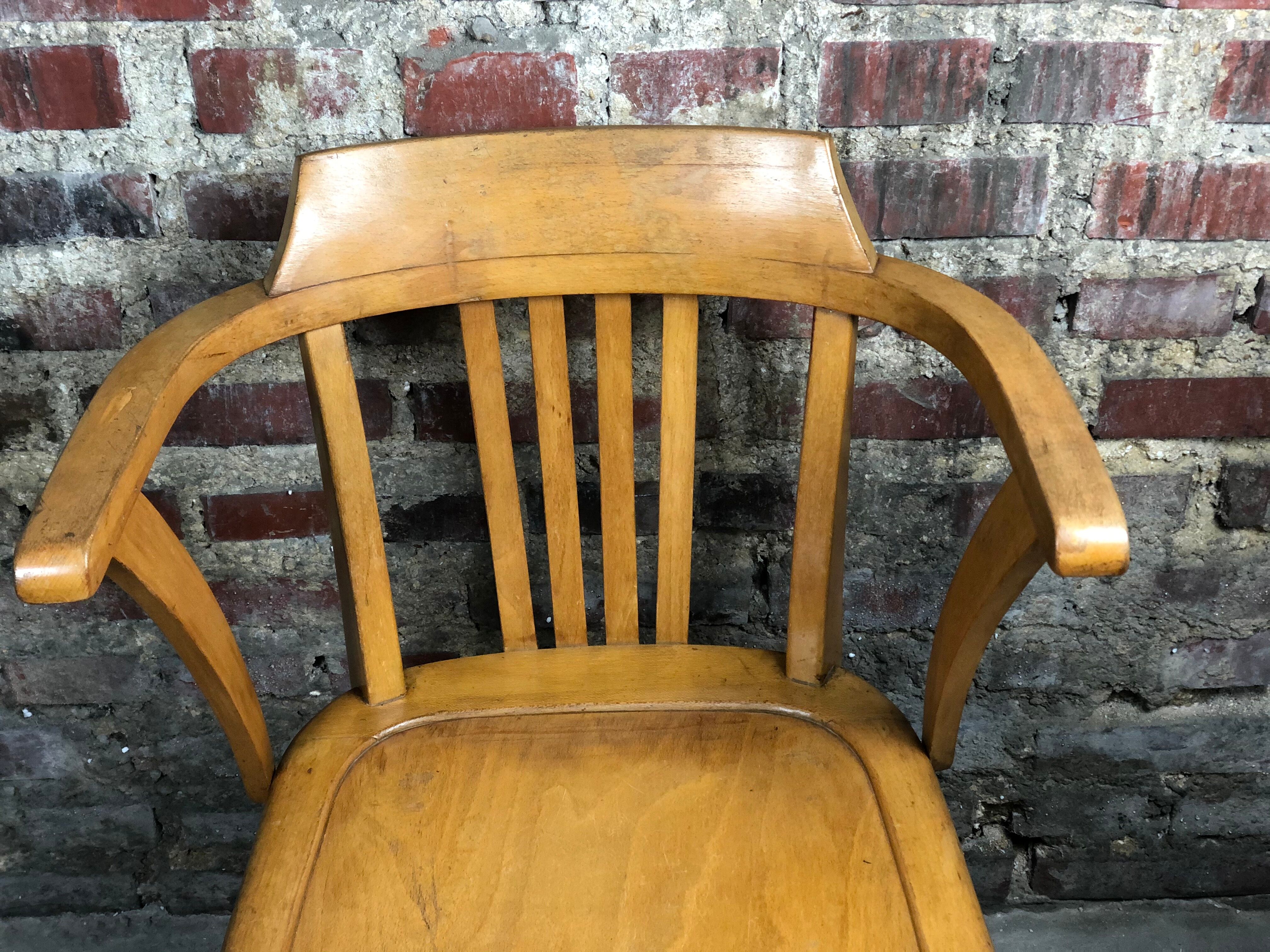 1950 American office chair/chair rotating STELLA brand