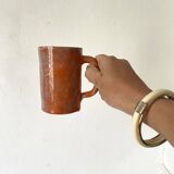 Glazed ceramic mugs
