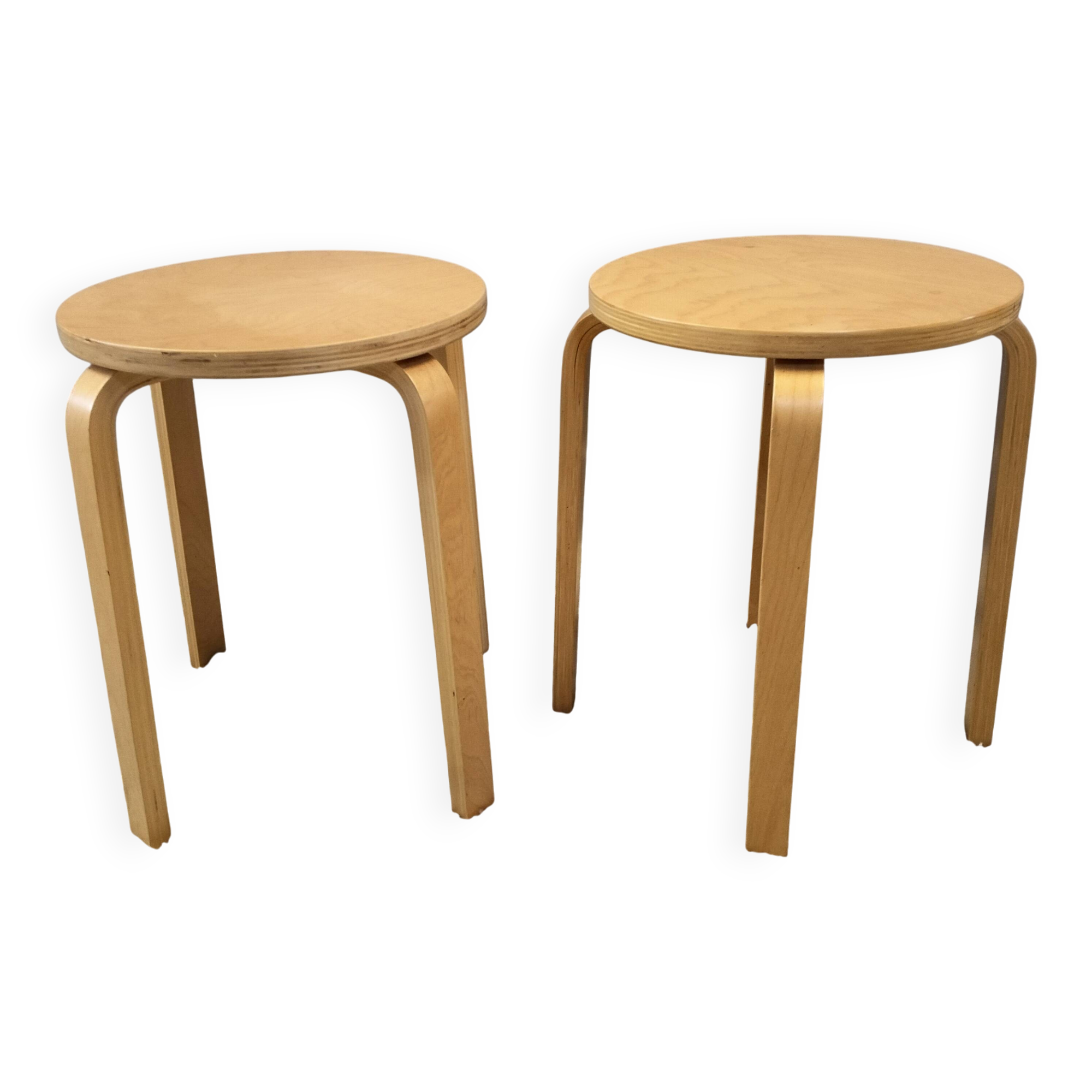 2 "Frosta" stools by Ikea, 1990