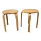 2 "Frosta" stools by Ikea, 1990