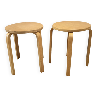 2 tabourets "Frosta" par Ikea, 1990