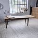 Solid oak farmhouse table with extensions (190-280cm) 1950