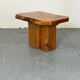 Brutalist Japanese side table, wabi-sabi, mid-century, 1960s
