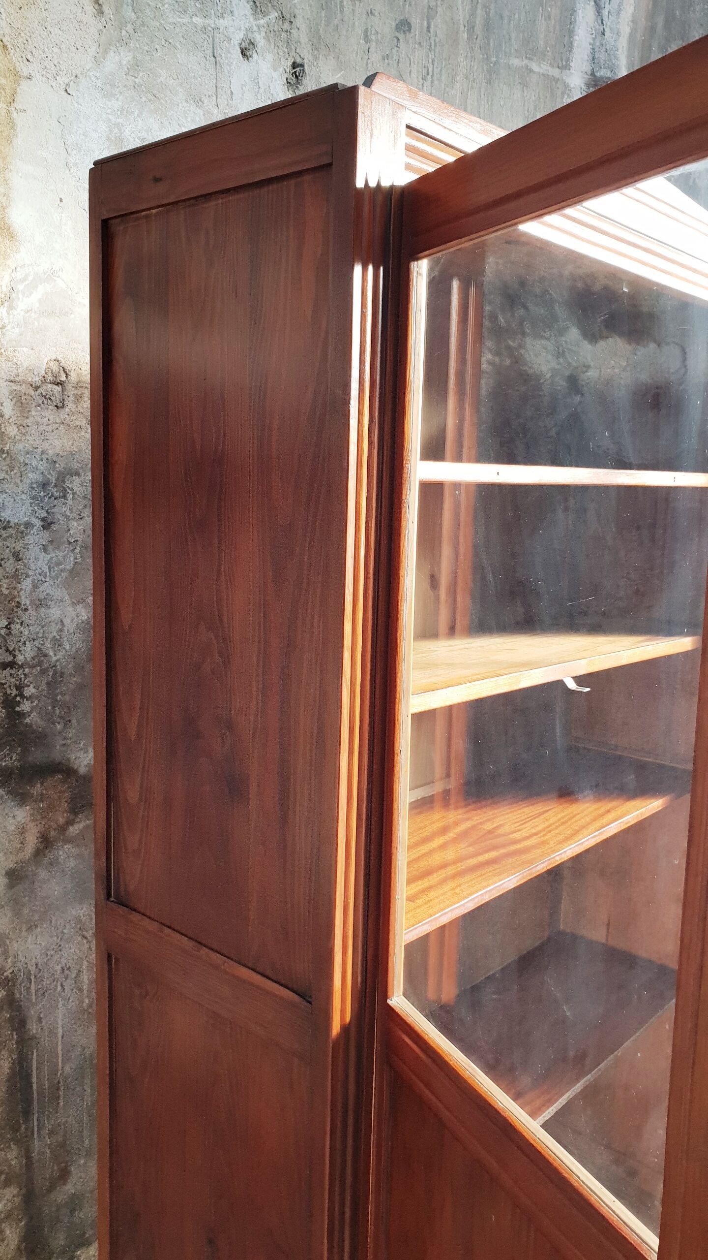 Vintage glazed wardrobe