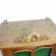 Art Deco display case in solid wood and glass, 1930s