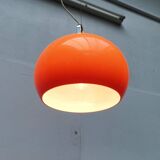 Suspended lamp Zurich Italian from the space age mid-century by Luigi Massoni for Guzzini.