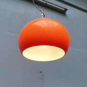Suspended lamp Zurich Italian from the space age mid-century by Luigi Massoni for Guzzini.