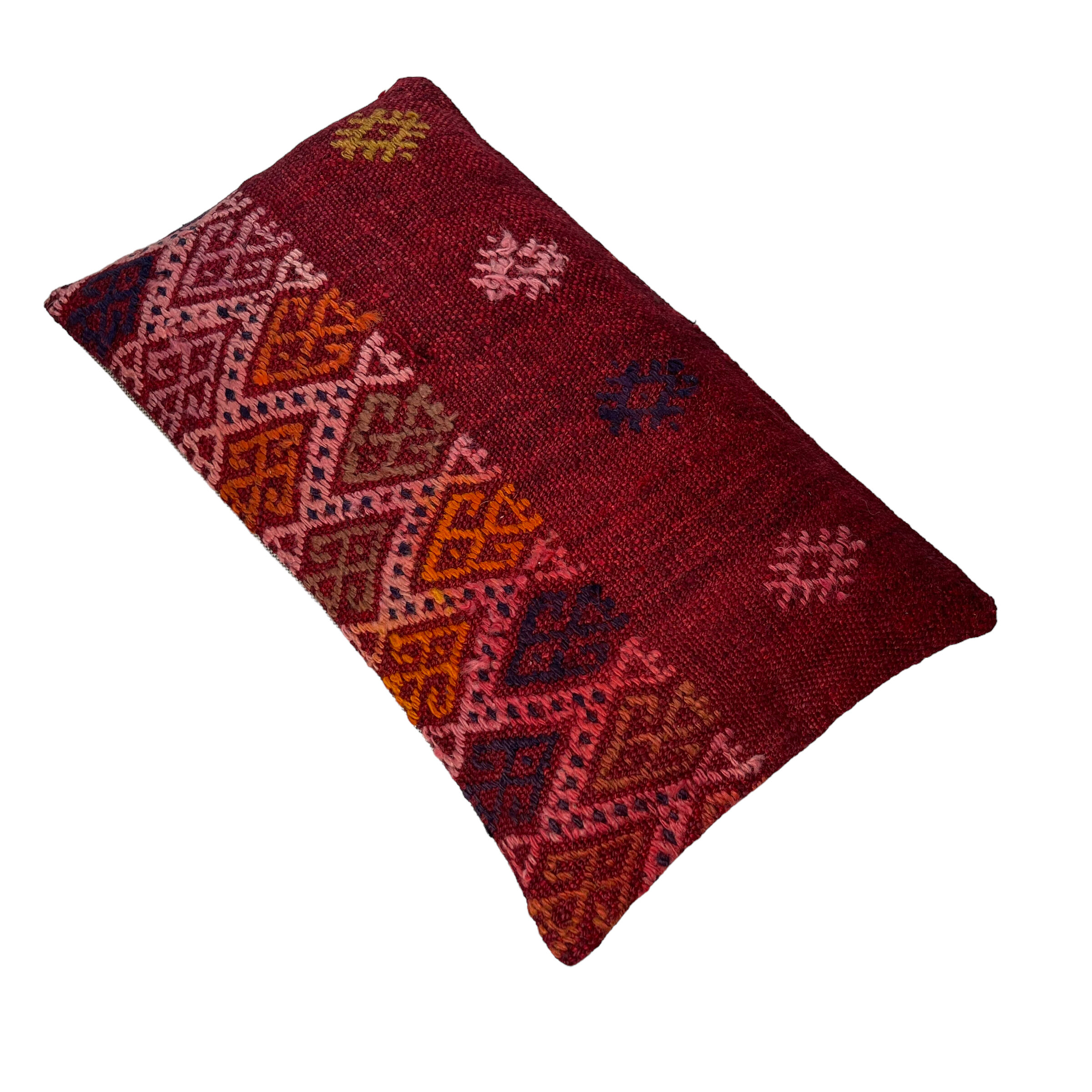 Vintage turkish kilim cushion cover 30x50cm