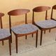 Series of 4 teak chairs by Ib Kofod-Larsen for G-Plan editions