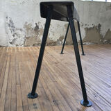 Handcrafted metal patinated bench