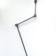 Jielde 3 arms 100/40/25 cm wall lamp