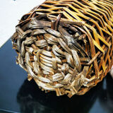 Demijohn dressed in wicker