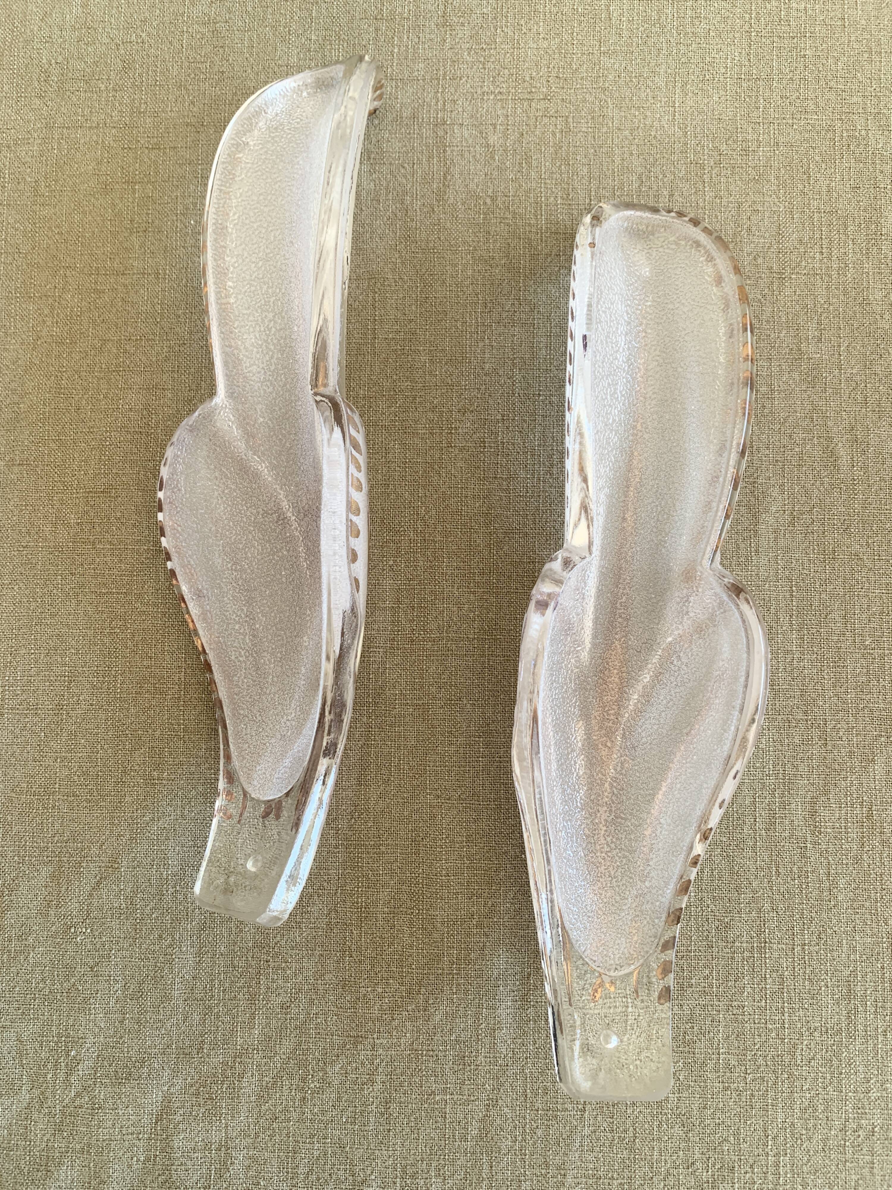 Pair of Art Deco wall sconces