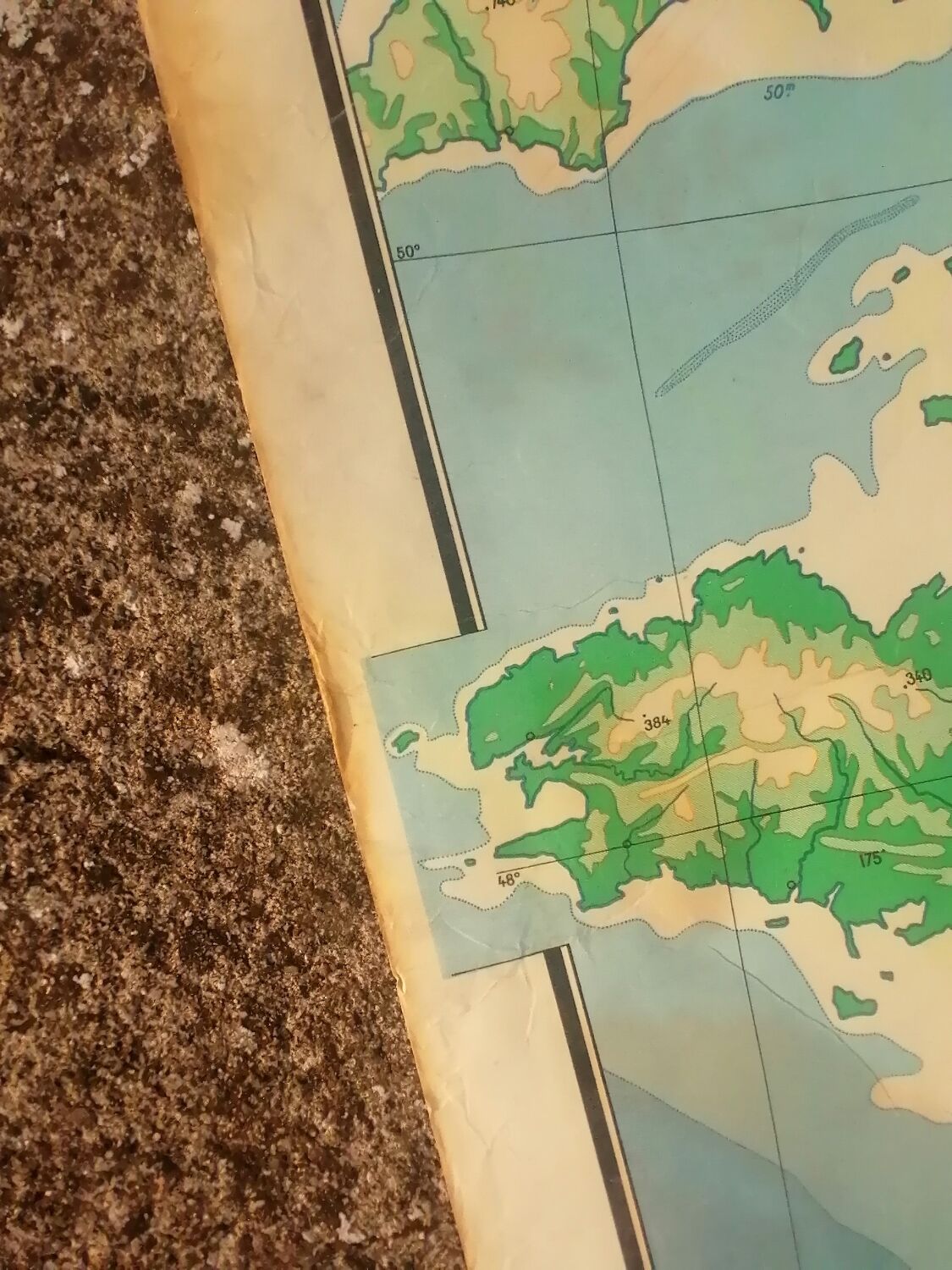 Old map of the France N°11 Hatier Kaeppelin.