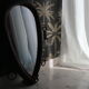 Vintage mirror made out of a horse collar