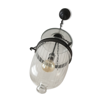 Glass globe hanging