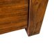 Narrow vintage wooden library / shelf / rack