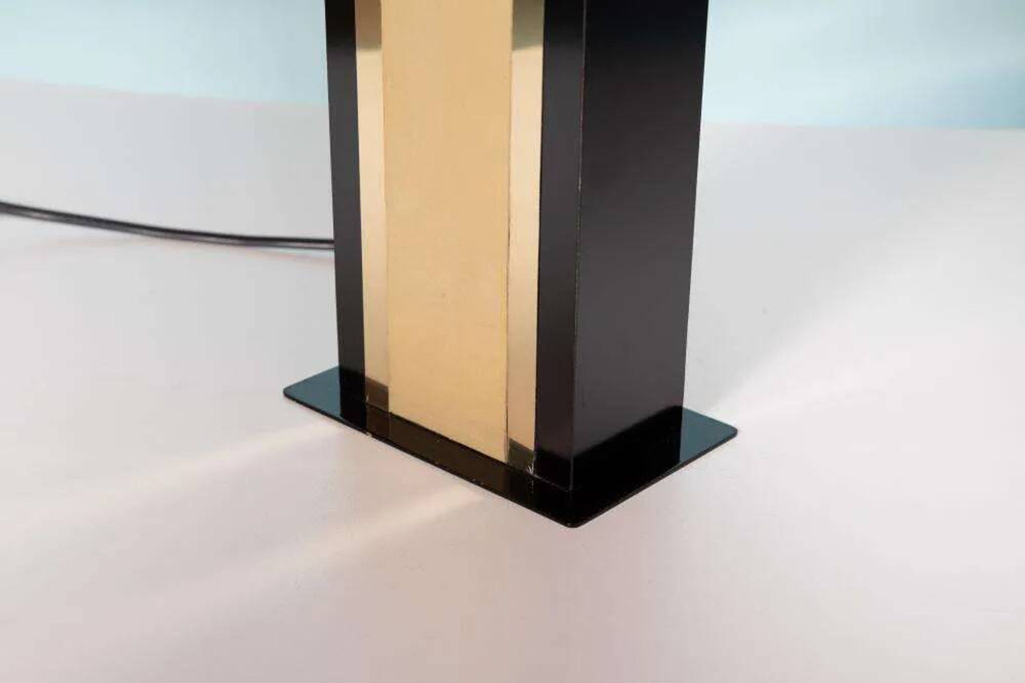 Lampe de table Regency de style hôtel vintage des années 70