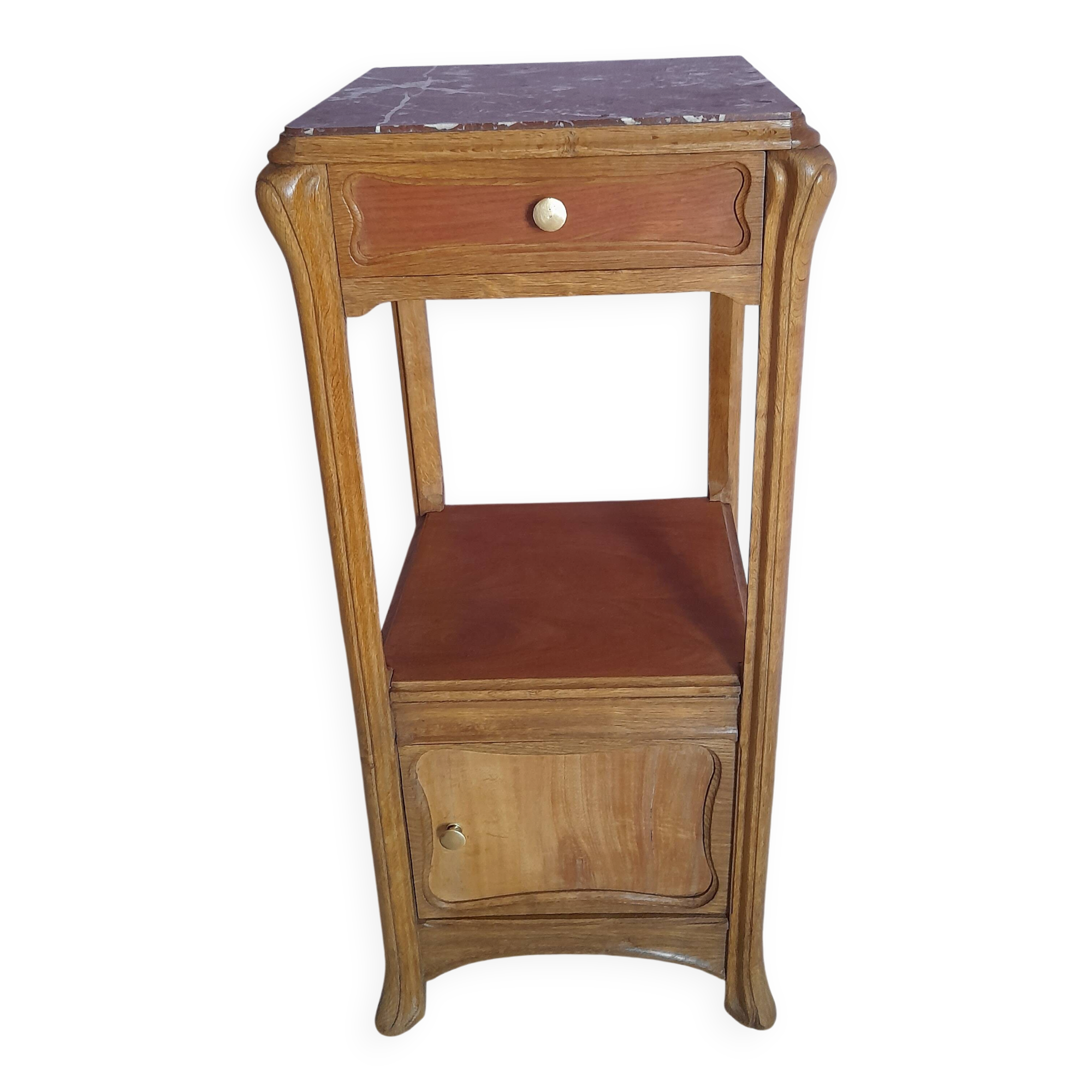 Art Nouveau bedside table