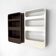 Plastra wall shelves, French design from the 70s.