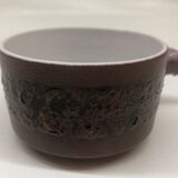 Set of 4 vintage ceramic fondue bowls