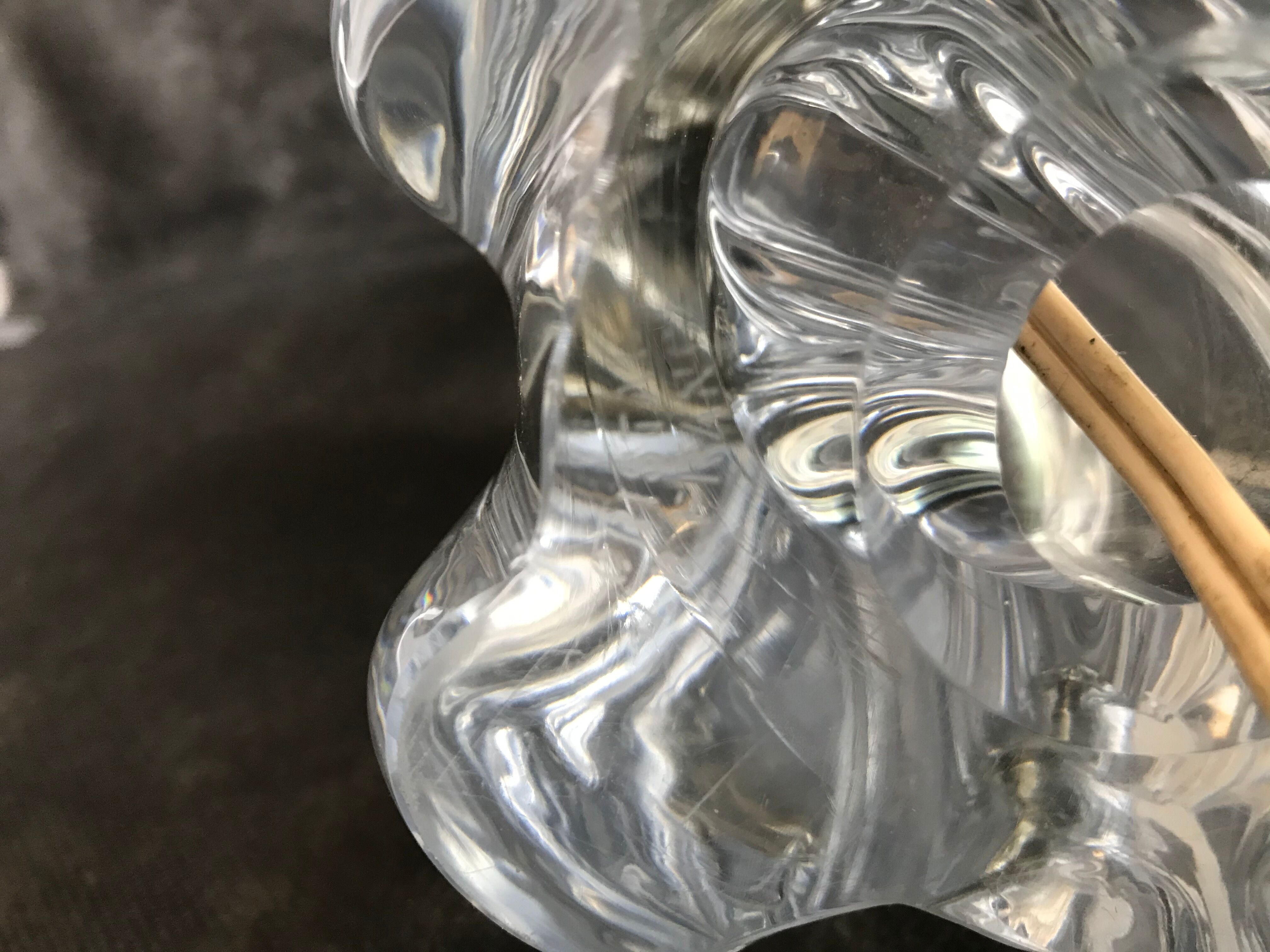 Pied de lampe Joseph Bleichner Manufacture de Saint Louis