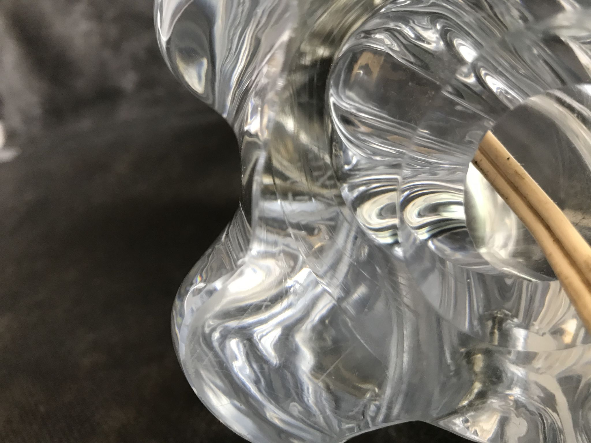 Joseph Bleichner lamp foot, St. Louis Manufacture