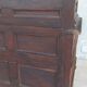 Louis XIII cylinder desk in carved oak, 19th century.