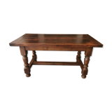 Walnut farmhouse table