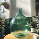 Dame jeanne vintage en vert