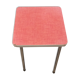 Table en formica framboise
